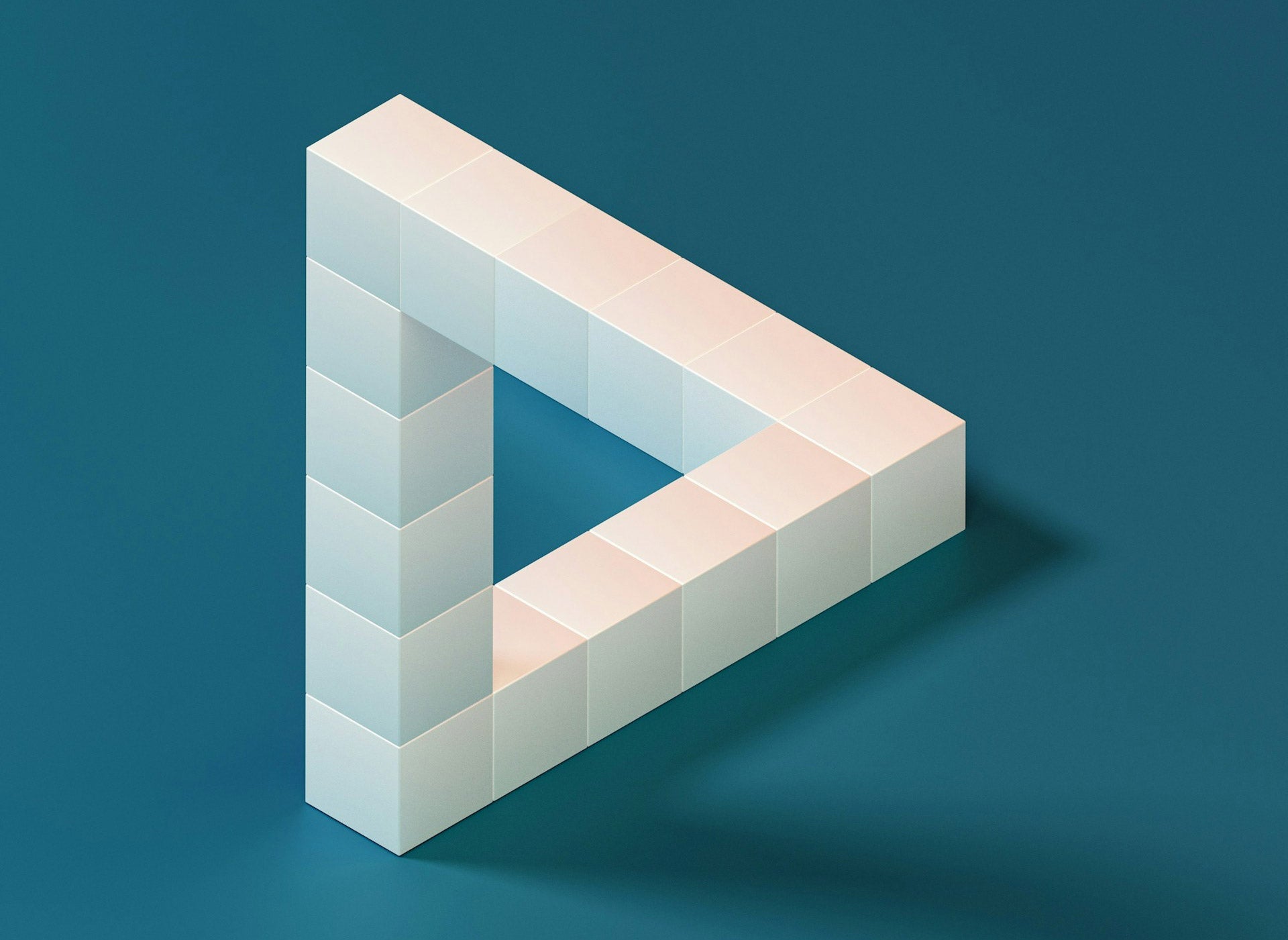 White triangular loop