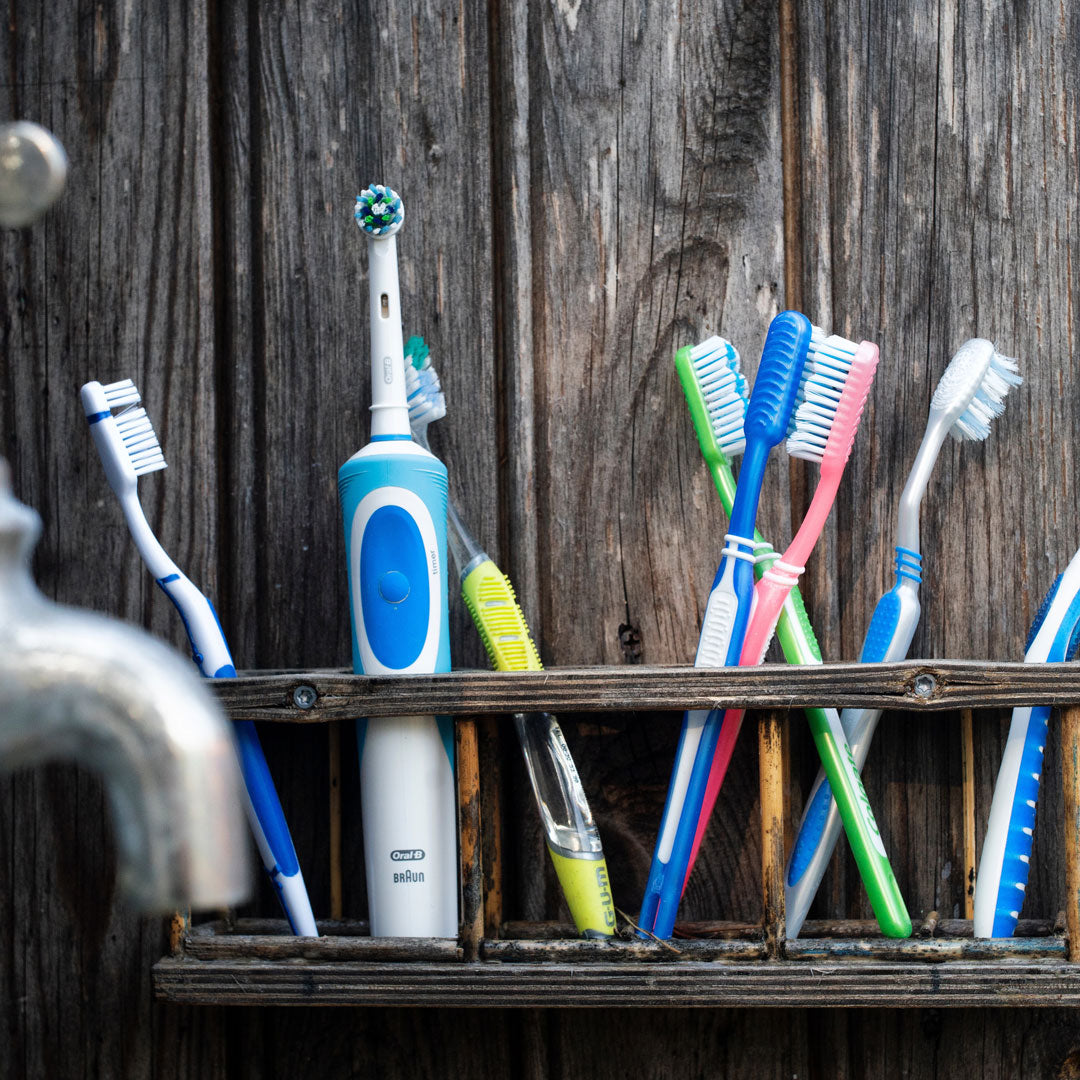Electric and disposable toothbrushes