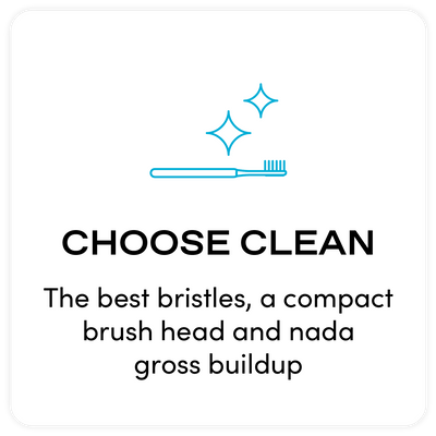 Nada Toothbrush is cleaner – The best bristles, a compactbrush head and nadagross buildup