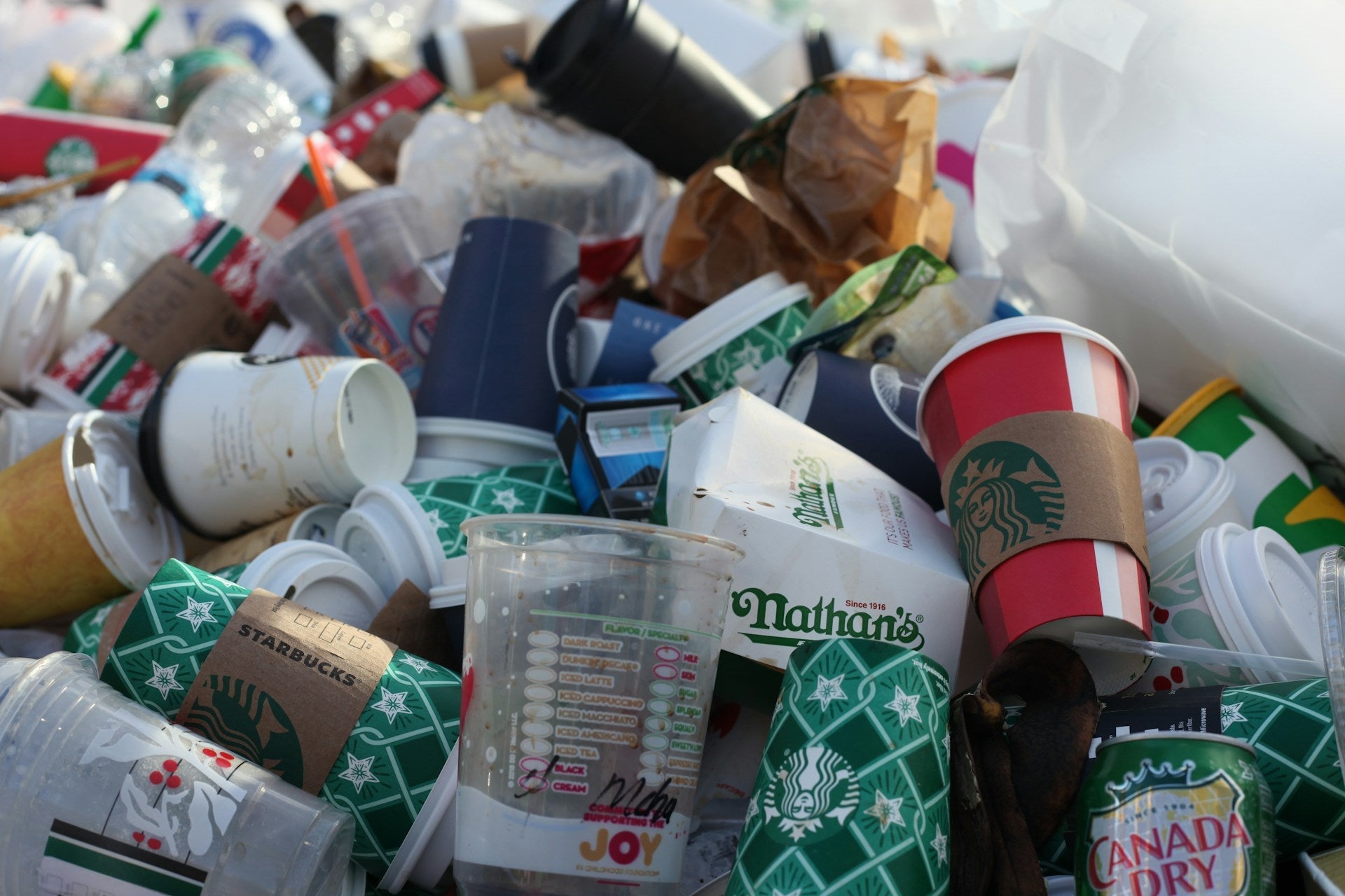 Plastic waste