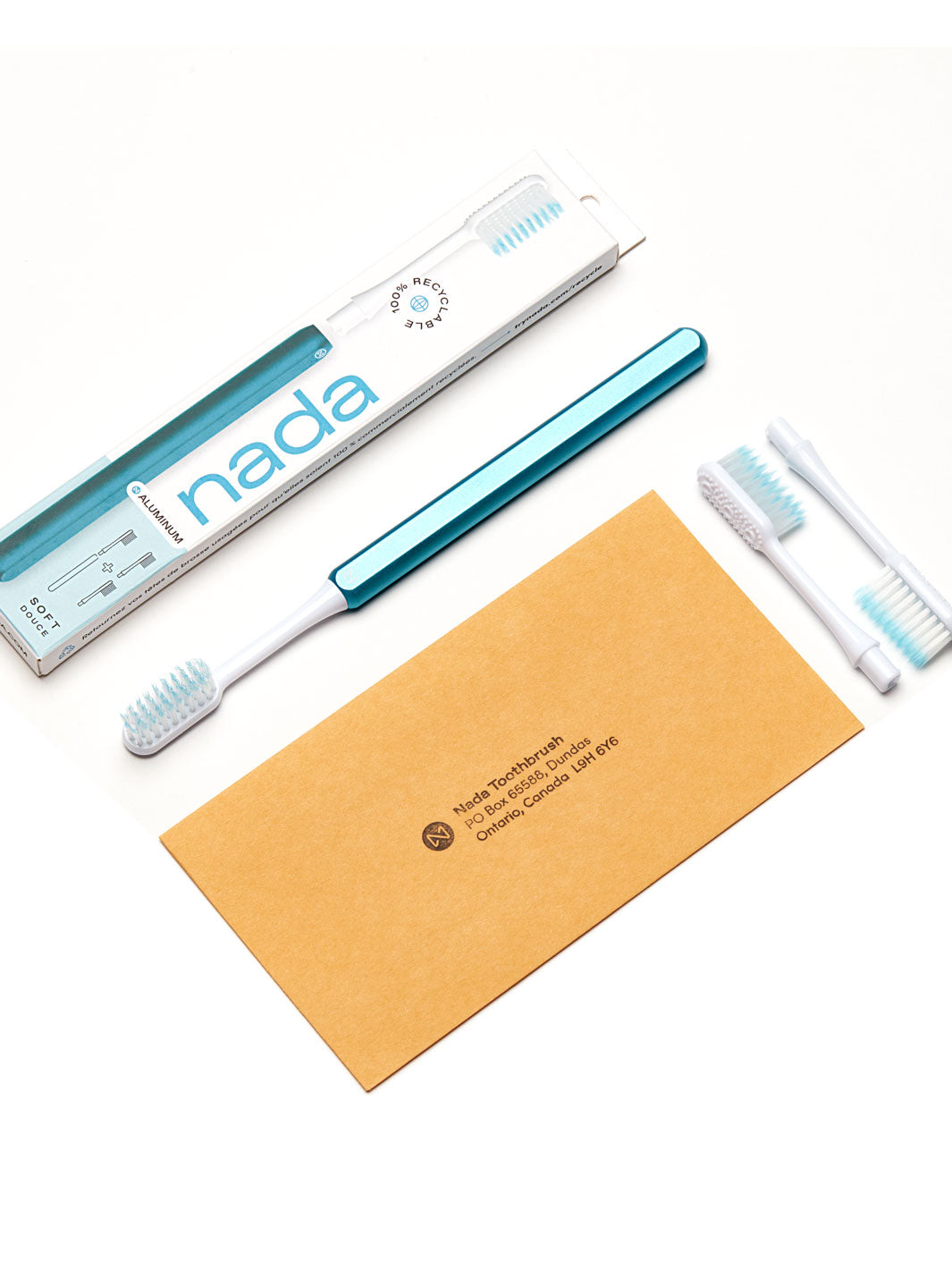 Arctic Nada toothbrush starter kit