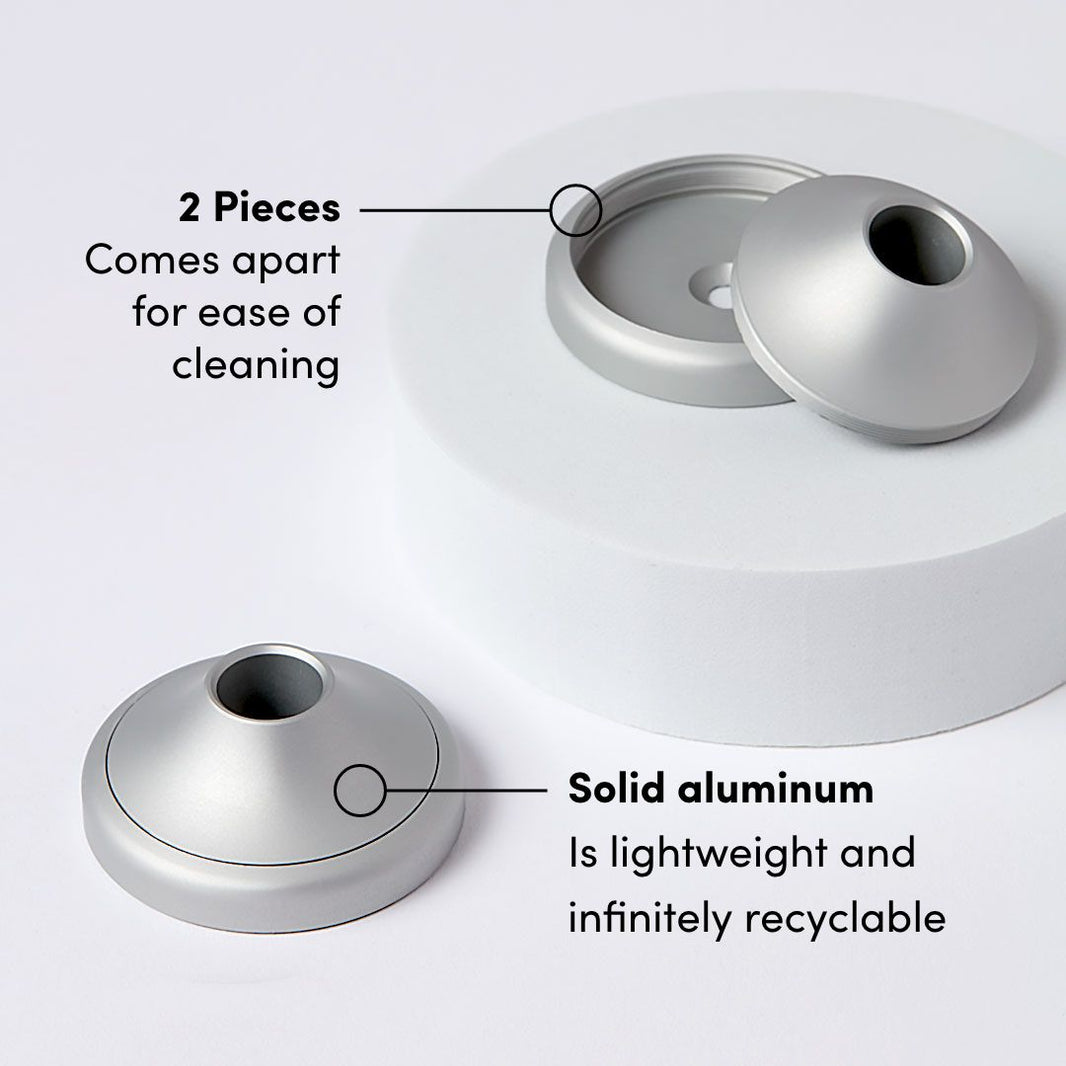 Nada aluminum toothbrush stand