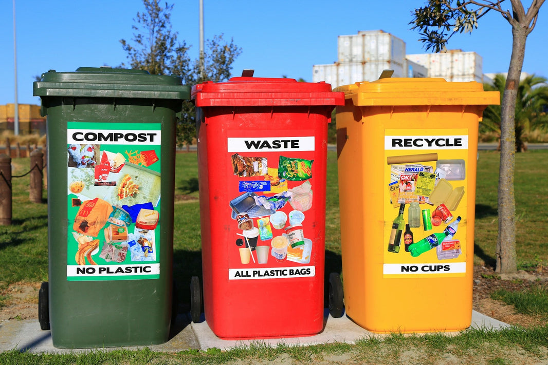 Compost Waste and Recycling Bins