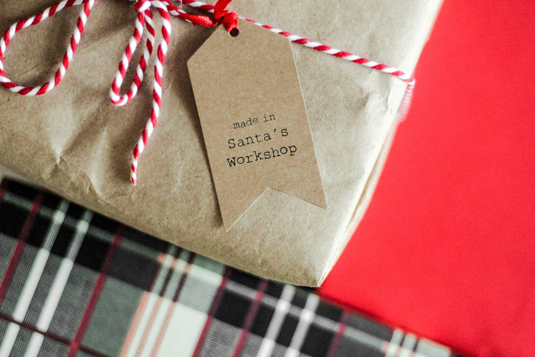 Eco-friendly Christmas gift wrap