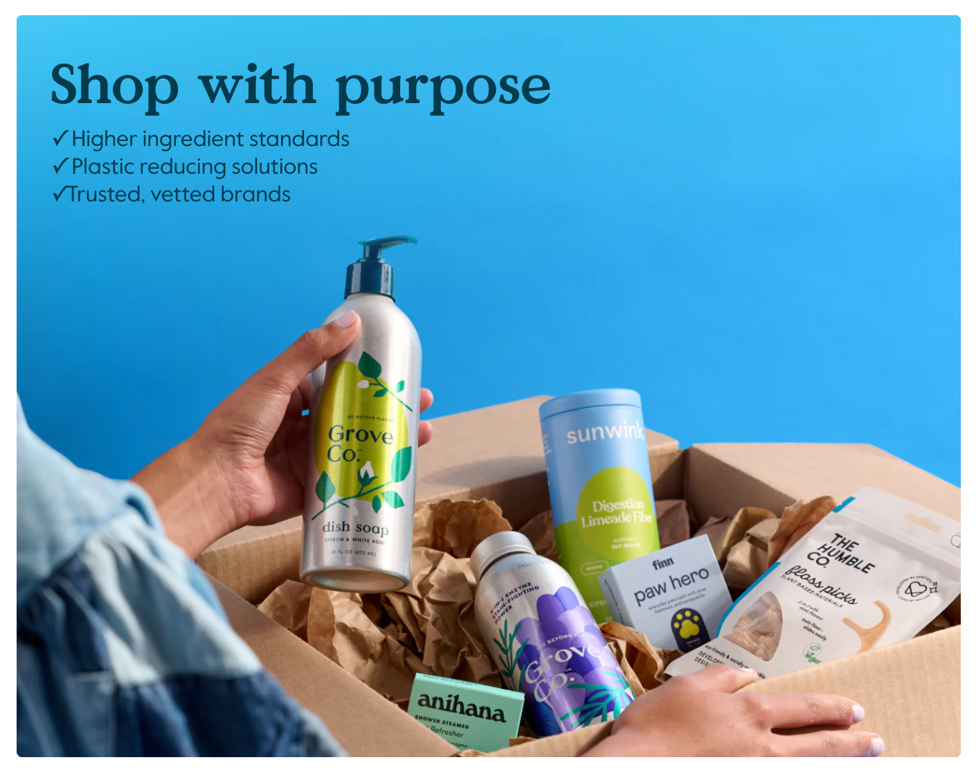 Grove website banner