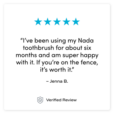 Nada Toothbrush Testimonial