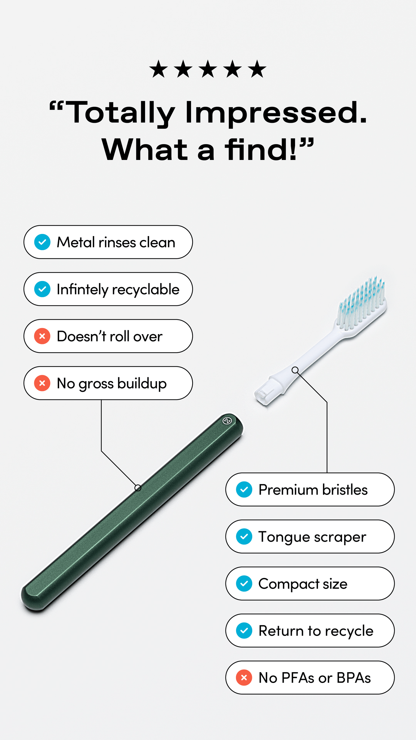 Nada Toothbrush Features and Benefits