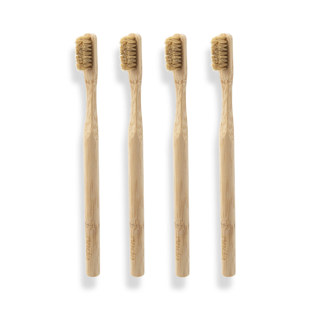Nada Moso bamboo toothbrush with boar hair bristles