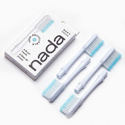 Nada toothbrush – 4 pack of eco-friendly toothbrush heads in paper packaging